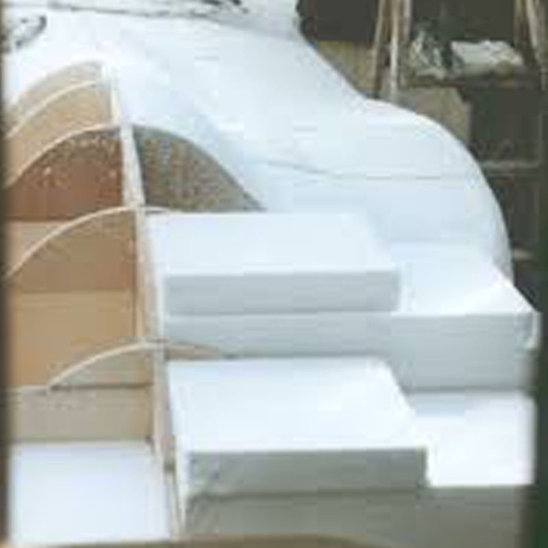 Fiberglass Molds with Foam