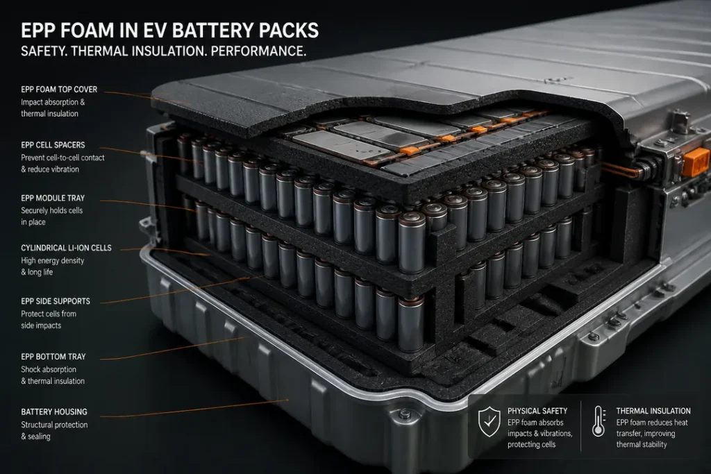 How EPP Foam Improves Electric Vehicle Safety